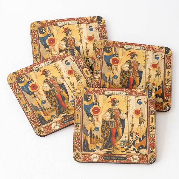 Item preview, Tarot card 'Page of Wands'. designed and sold by Natalia-Vlad.