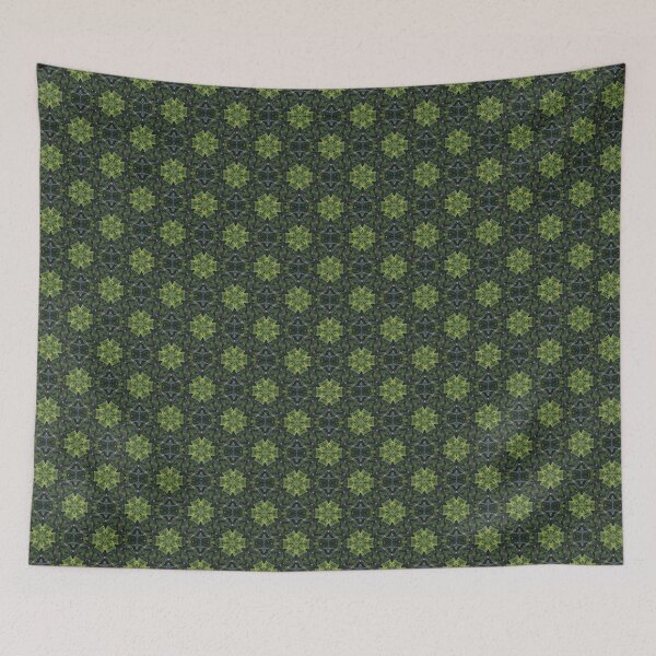 Item preview, Modern Floral Pattern in Green designed and sold by Artistestella.