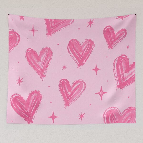 Item preview, Pink Hearts designed and sold by absalyssa.