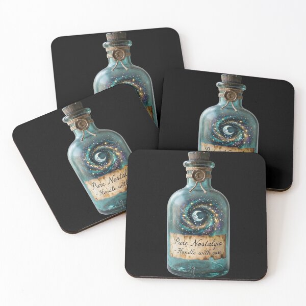 Item preview, ​Pure Nostalgia Celestial Potion Bottle Vintage Fantasy Magic designed and sold by Rahaf-shop9.