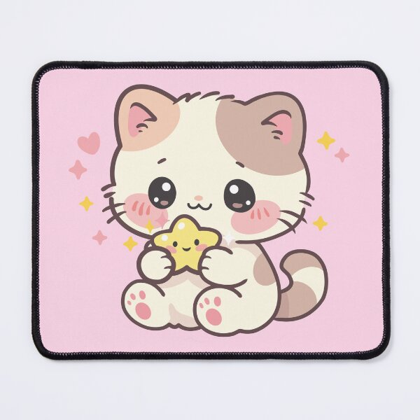 Item preview, Cute Star Cat | Kawaii Star Cat designed and sold by Kutiefy-shop.