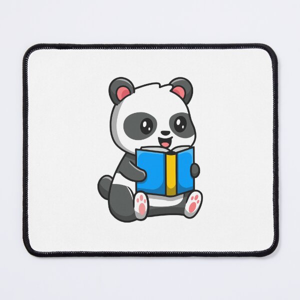 Item preview, Cute Baby Panda Sitting and Reading Book designed and sold by mintxw.