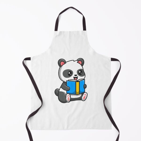 Item preview, Cute Baby Panda Sitting and Reading Book designed and sold by mintxw.