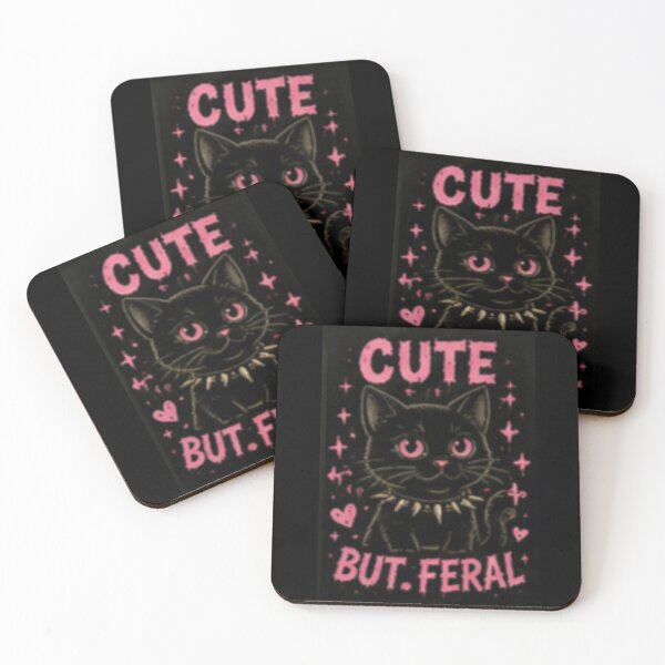 Item preview, Cute but feral designed and sold by Dead static.