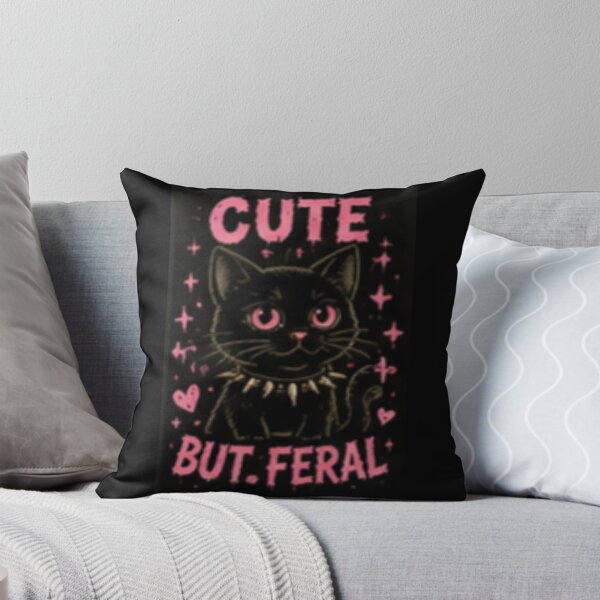 Item preview, Cute but feral designed and sold by Dead static.