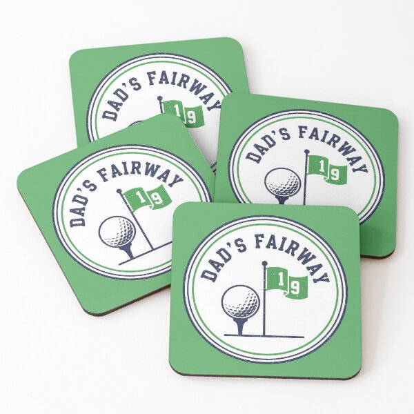 Item preview, Dad’s Fairway Golf Badge designed and sold by Teeny Quities.