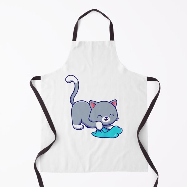 Item preview, Cute Grey Cat Making Biscuits Kneading Blanket designed and sold by mintxw.