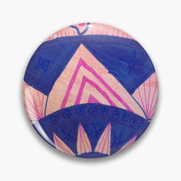 Item preview, Blue and Orange Mandala designed and sold by MakaDragonTamer.