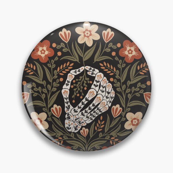 Item preview, Petal & Palm - Gothic Folk Art Hand Anatomy - Harvest designed and sold by heidiherreraart.
