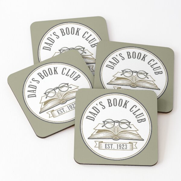 Item preview, Dad’s Book Club Reading Badge designed and sold by Teeny Quities.