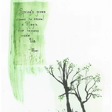 Artwork thumbnail, Rumi- Spring by InnerArtSpirit