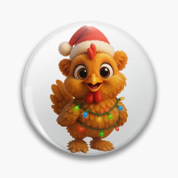 Item preview, Christmas Booted Bantam Chicken 1 designed and sold by Sillytoe.