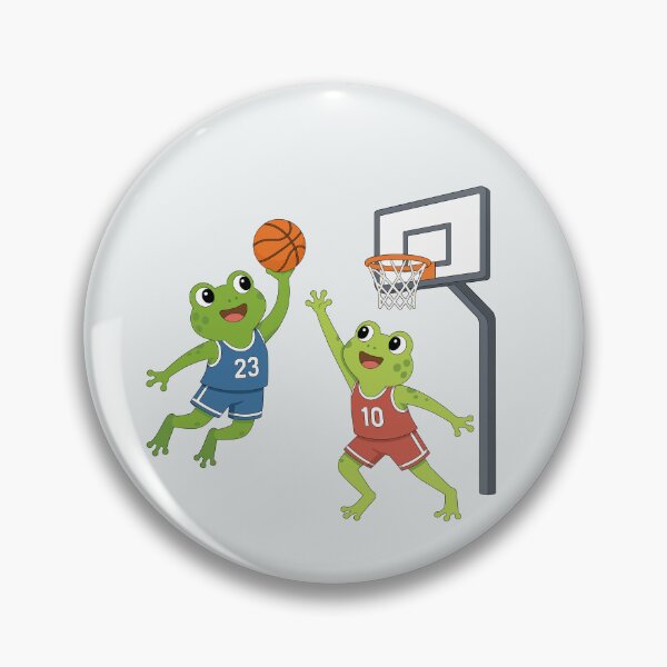Item preview, Basketball Frogs designed and sold by Delmu16.