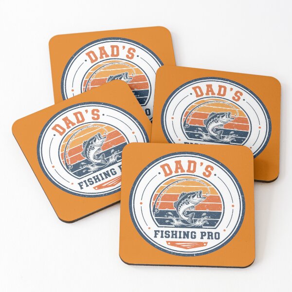 Item preview, Dad’s Fishing Pro Retro Badge designed and sold by Teeny Quities.