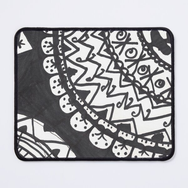 Item preview, Black and White Mandala designed and sold by MakaDragonTamer.