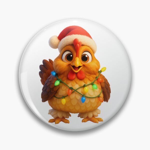 Item preview, Christmas Booted Bantam Chicken 2 designed and sold by Sillytoe.