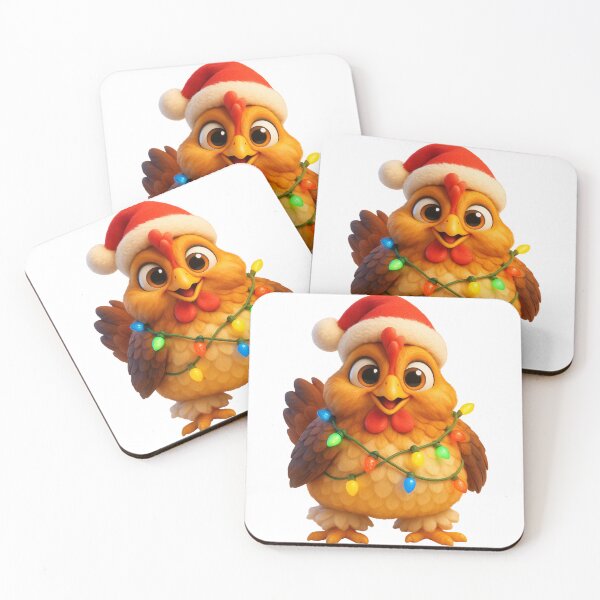 Item preview, Christmas Booted Bantam Chicken 2 designed and sold by Sillytoe.