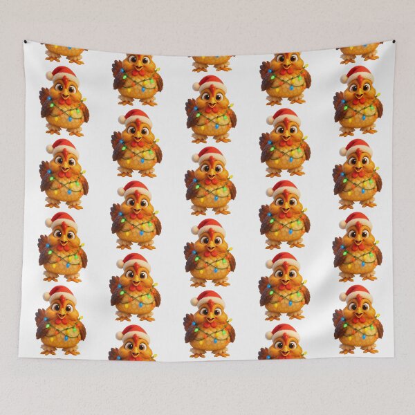 Item preview, Christmas Booted Bantam Chicken 2 designed and sold by Sillytoe.