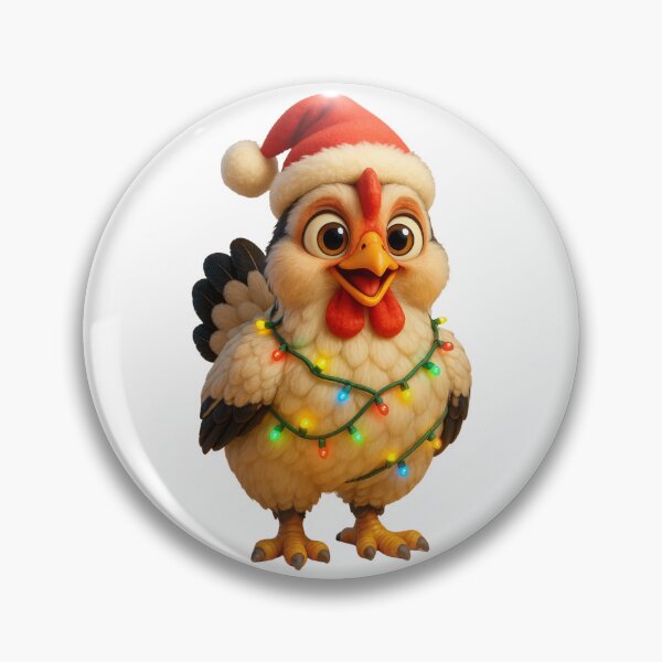 Item preview, Christmas Brahma Chicken 1 designed and sold by Sillytoe.