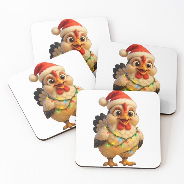 Item preview, Christmas Brahma Chicken 1 designed and sold by Sillytoe.