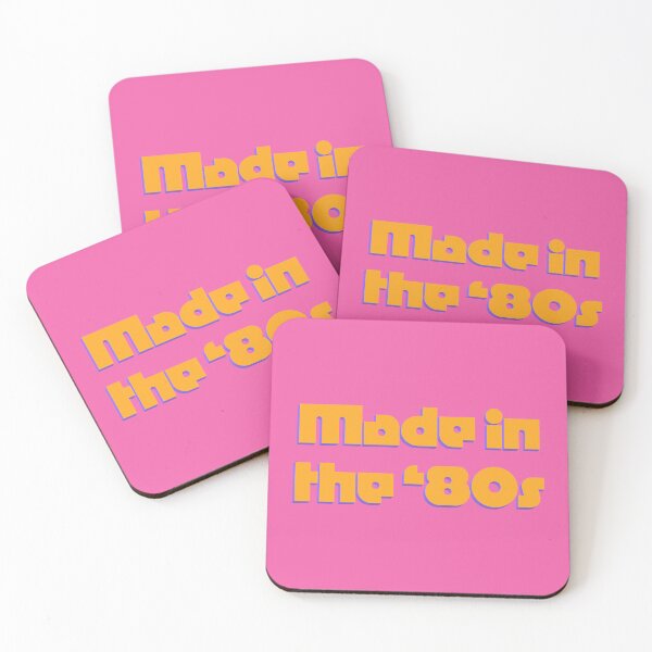 Item preview, Made In the '80s Orange on Pink designed and sold by sillyjess.
