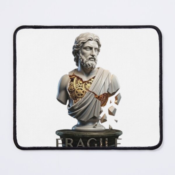 Item preview, Fragil Time Antique Roman Statue Bust designed and sold by Northern Glow Art.