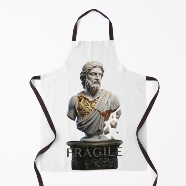Item preview, Fragil Time Antique Roman Statue Bust designed and sold by Northern Glow Art.