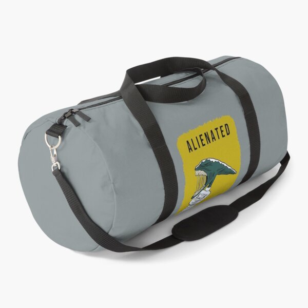 Item preview, Alienated - Funny Xenomorph in Straitjacket Pop Culture Mashup- Illustration. designed and sold by Eric Sintès.