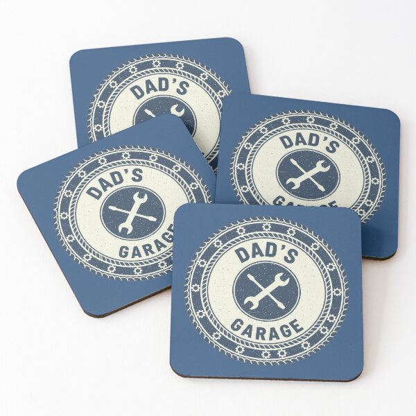 Item preview, Dad’s Garage Retro Tool Badge designed and sold by Teeny Quities.