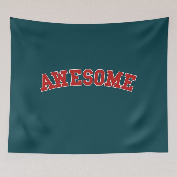 Item preview, Awesome Varsity Retro Statement designed and sold by NosandEdgy.