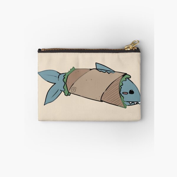 Item preview,  - shark burrito - Little Lunchbox - beige - designed and sold by echoztarrr.