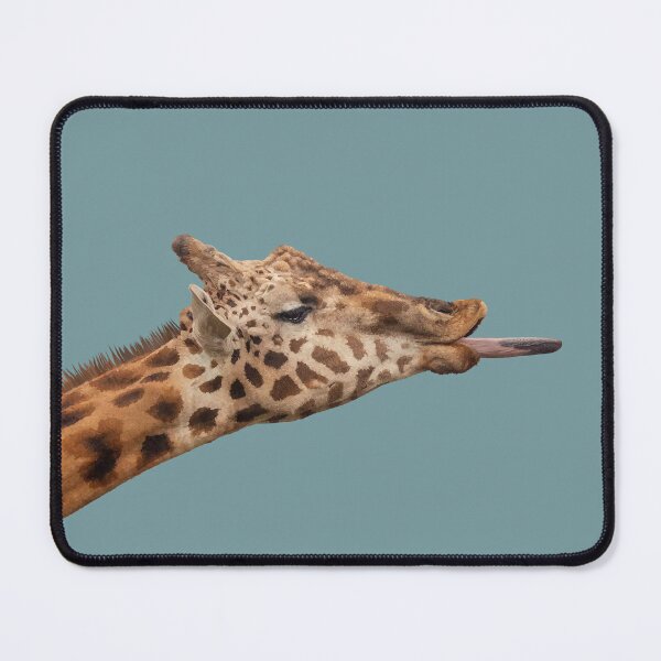 Artikelvorschau, Giraffe streckt die Zunge raus entworfen und verkauft von Kathysg.