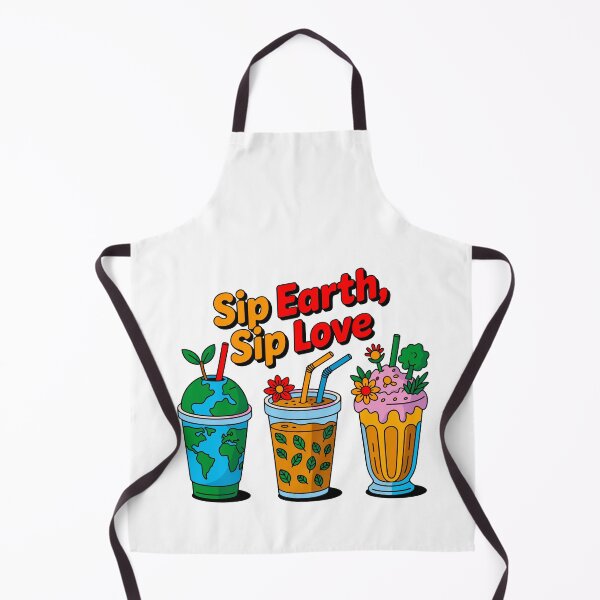 Item preview, Sip Earth, Sip Love Eco Friendly Sustainability Environmentalist designed and sold by artcultreone.