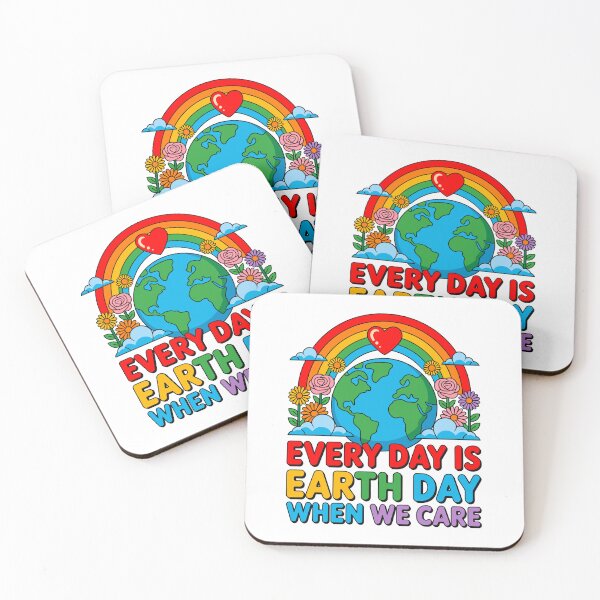 Item preview, Every Day Is Earth Day When We Care Environmentalist Planet Advocate designed and sold by artcultreone.