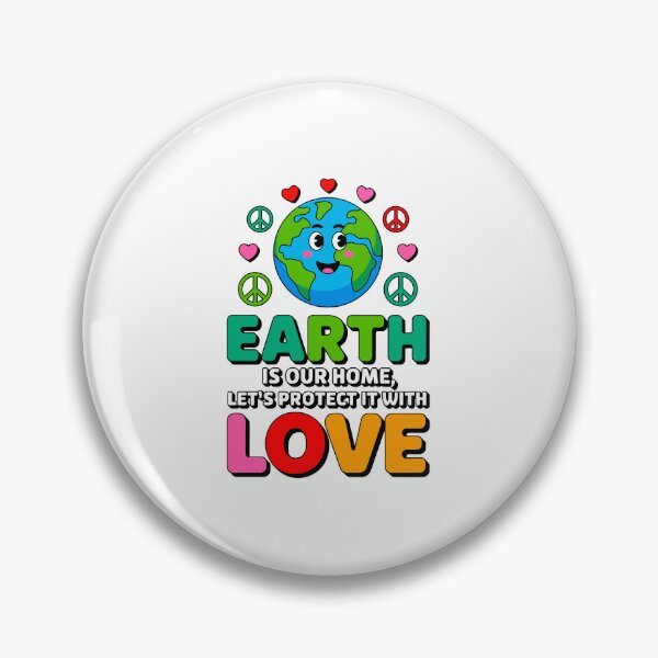 Item preview, Earth Is Our Home Let's Protect It With Love Environmental Protection Planet Advocate designed and sold by artcultreone.