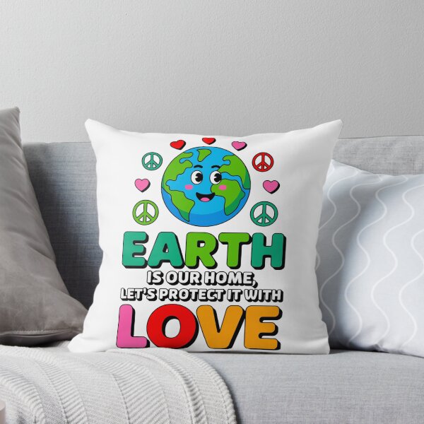 Item preview, Earth Is Our Home Let's Protect It With Love Environmental Protection Planet Advocate designed and sold by artcultreone.