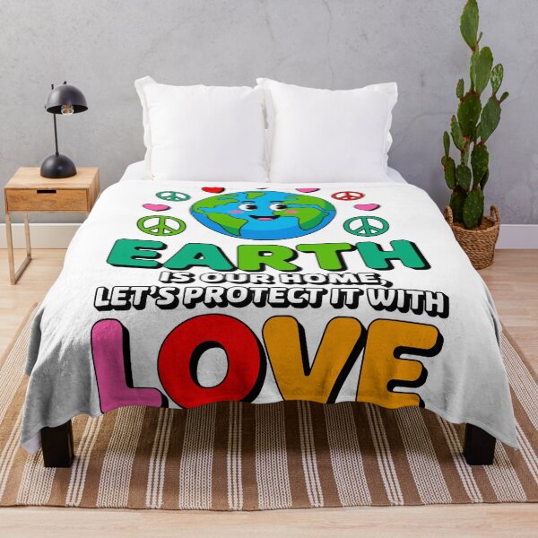 Item preview, Earth Is Our Home Let's Protect It With Love Environmental Protection Planet Advocate designed and sold by artcultreone.