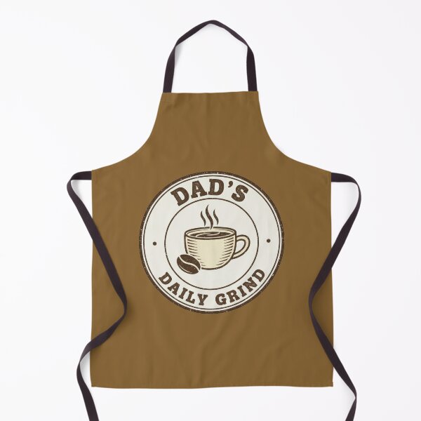 Item preview, Dad’s Daily Grind Coffee Badge designed and sold by Teeny Quities.