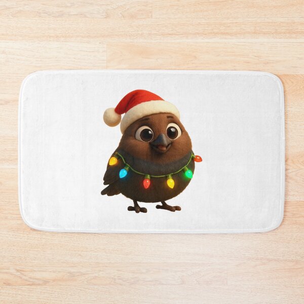 Item preview, Christmas Brown-Headed Cowbird designed and sold by Sillytoe.