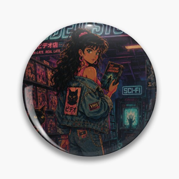 Item preview, Vintage Anime Poster Video Club designed and sold by JonelleTshirts.