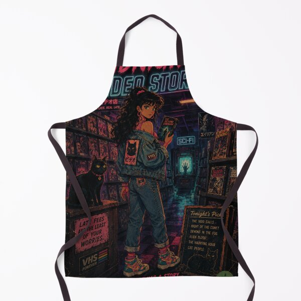 Item preview, Vintage Anime Poster Video Club designed and sold by JonelleTshirts.