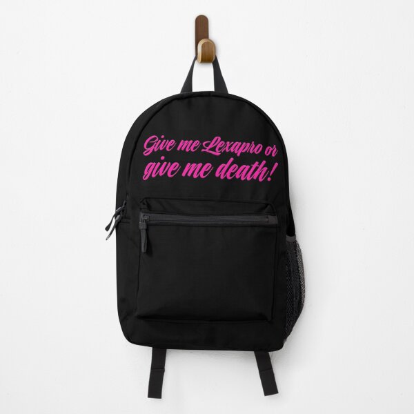 Item preview, Give Me Lexapro Or Give Me Death - Pink designed and sold by sillyjess.