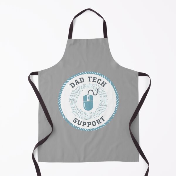 Item preview, Dad Tech Support Retro Badge designed and sold by Teeny Quities.