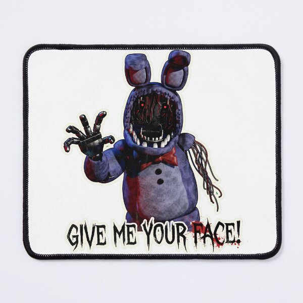 Item preview, withered bonnie "Give me your face!" designed and sold by Hellmitor.