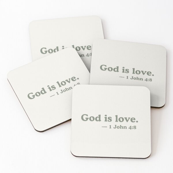 Item preview, God Is Love 1 John 4:8 designed and sold by ElemntCo.