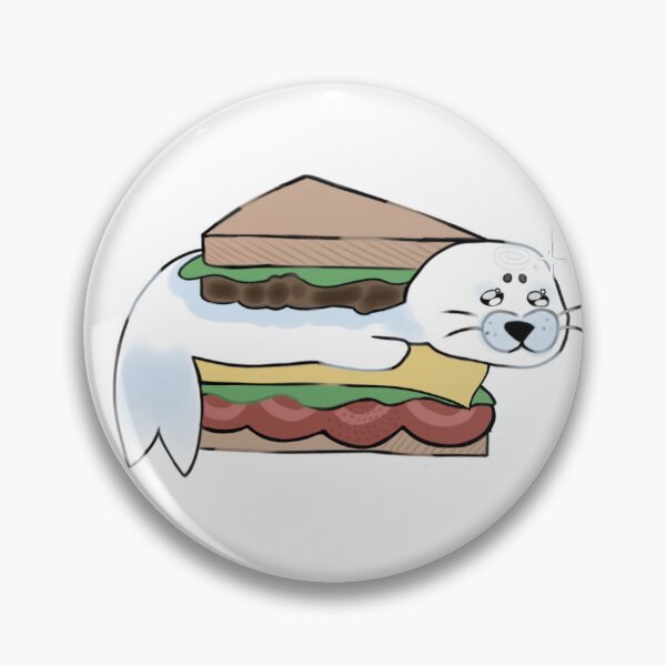 Item preview, - sandwich seal - little Lunchbox - white - designed and sold by echoztarrr.