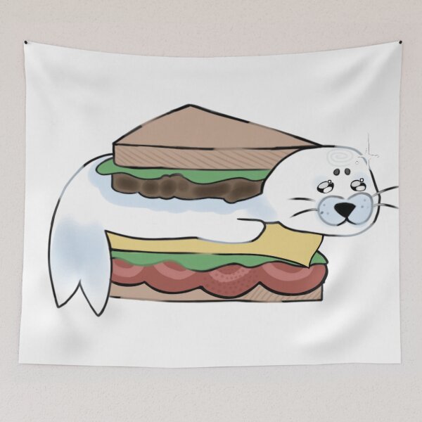Item preview, - sandwich seal - little Lunchbox - white - designed and sold by echoztarrr.
