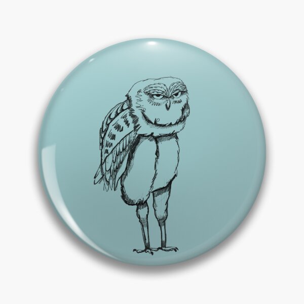 Item preview, Burrowing Owl Illustration designed and sold by penelopejade.