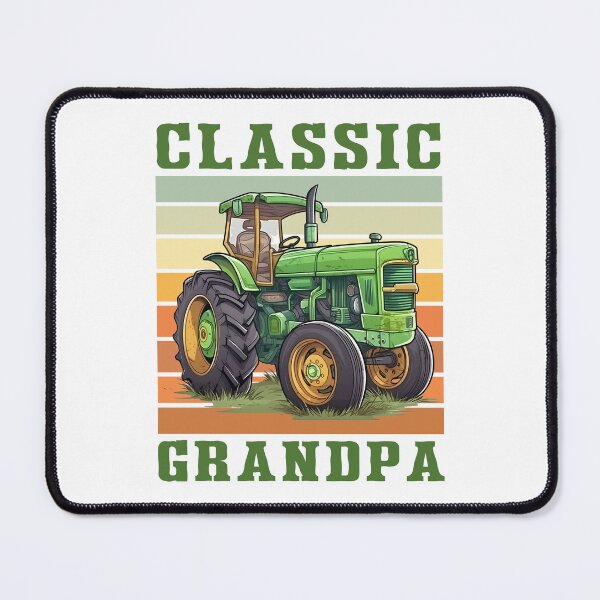 Item preview, Classic Grandpa Vintage Tractor Retro Sunset designed and sold by Dmetalx Art Apparel.