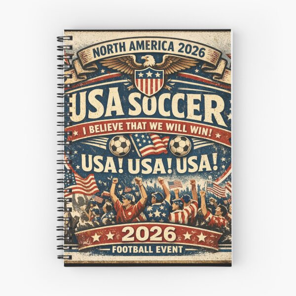 Item preview, I Believe That We Will Win USA 2026 Soccer Fan Chant designed and sold by YIDOX.